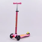 Самокат с наклоном руля planeta-sport MICMAX MG-03X Розовый