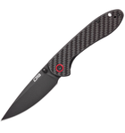 Нож CJRB Knives Feldspar Black Blade Черный (27980305) - изображение 1