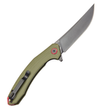 Ніж CJRB Knives Gobi Black Blade Зелений (27980299) - зображення 2