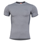 Термофутболка Pentagon APOLLO TAC-FRESH K09010 Large, Wolf-Grey (Сірий)