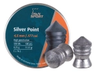 Кулі пневматичні (для воздушки) 4,5 мм 0,75 г (500шт) H&N Silver Point. 14530106 - зображення 1