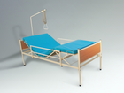 Ліжко функціональна чотирьохсекційна Profmetall з дерев'яною спинкою в повній комплектації (АК 020) - зображення 1