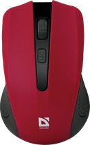 Миша Defender Accura MM-935 Wireless Red-Black (52937)
