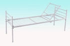 Кровать функциональная двухсекционная Profmetall в полной комплектации ширина 700 мм (АК7 017) - изображение 1