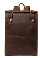Кожаный дорожный рюкзак Vintage 14796 Коричневый