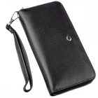 Женский чёрный кошелёк из натуральной кожи ST Leather 18852 Черный