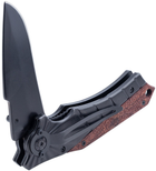 Нож раскладной Sigma 120 мм рукоятка Дерево-металл (4375801) - изображение 6