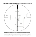 Прицел оптический Vortex Crossfire II 4-16x50 AO (BDC) (926055) - изображение 2