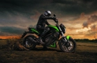 Мотоцикл Bajaj Dominar 400cc Зелёный - изображение 4