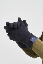 Темно-синие мужские перчатки Aeronautica Militare 4271 L/XL - изображение 5