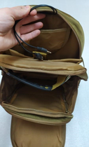 Туристичний, тактичний рюкзак BoyaBy 60 л вбудований USB порт Хакі - зображення 6