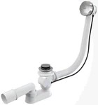 Сифон для ванны ALCA PLAST A55K-80 cliak-clack (8594045933949)