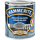 Фарба для металу молоткова Hammerite (Хаммерайт), Світло-сірий, 2.5л
