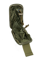 Підсумок Pantac Molle Zippered Drop Pouch PH-C848, Small, Cordura Хакі (Khaki) - зображення 3