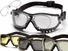 Баллистические очки с диоптрической вставкой Pyramex V2G дымчатые - изображение 2