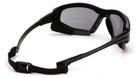 Балістичні окуляри Pyramex HIGHLANDER PLUS Black - зображення 4
