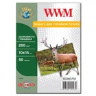 Фотопапір WWM 10x15 (SG260.F50)