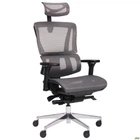 Крісло Agile Black, алюміній, сіре