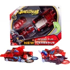 Машинка трансформер Screechers Wild Cerberus L2 Турбо скричер Церберус (Лінійка Jetting Flip) Стародавній Цербер - рівень 2