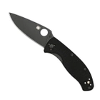 Нож Spyderco Tenacious, Black Blade (C122GBBKP) - изображение 3