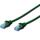 Патч-корд DIGITUS 0.5 м, cat.5e, SF-UTP, AWG 26/7, green (DK-1531-005/G)