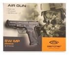 Пневматический пистолет Gletcher SW MP Smith & Wesson M&P40 Смит и Вессон газобаллонный CO2 120 м/с - изображение 4