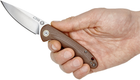 Нож CJRB Knives Feldspar Small G10 Brown (27980274) - изображение 5