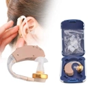 Усилитель слуха заушной Axon V-168, аналоговый слуховой аппарат (слуховий апарат) (1008427-Beige) - изображение 2