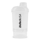 Шейкер BioTeсh Wave+Nano Shaker 300 мл + 1 контейнер Белый