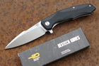 Нiж складний Bestech Knife WARWOLF Black BG04A - изображение 7
