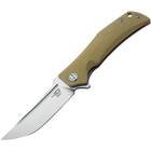 Карманный туристический складной нож Bestech Knife Scimitar Beige BG05C-1 - изображение 1