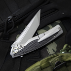 Карманный туристический складной нож Bestech Knife Predator Grey BT1706B - изображение 3