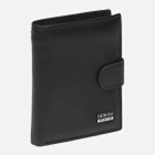 Мужской кожаный кошелек Laras K10010a Черный (ROZ6206118224) - изображение 3