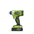 Аккумуляторный ударный шуруповерт Greenworks G24ID (3801307)