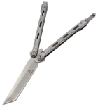 нож складной JinJun Tanto 2716 Silver (t7047) - изображение 1