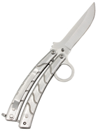 нож складной малая Серебро 870 Без бренда (t4796) - изображение 2