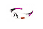 Защитные очки с уплотнителем Global Vision Pink-IT Clear (1ПИНК-10) - зображення 4
