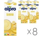 Напій соєвий натуральний Alpro зі смаком банана 1000мл 8 шт./упаковка - зображення 4