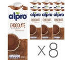 Напій соєвий натуральний Alpro з шоколадом 1000мл 8шт./упаковка - зображення 3