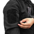 Тактична куртка № 2 Lesko A012 Black S чоловіча тепла (K/OPT2-5127-18495) - зображення 3