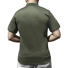 Мужская тактическая футболка с коротким рукавом Lesko A817 Green размер XXL форменная (K/OPT2-4855-15837) - зображення 3