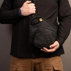 Тактична сумка-кобура для прихованого носіння Scout Tactical EDC crossbody ambidexter bag black - зображення 4