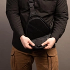 Тактична сумка-кобура для прихованого носіння Scout Tactical EDC crossbody ambidexter bag black - зображення 7