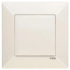 Выключатель Viko Meridian одноклавишный крем