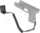 Страхувальний ремінь пістолетний BLACKHAWK Tactical Pistol Lanyard. Колір - чорний - зображення 1