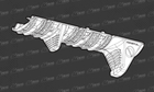 Накладка Magpul XTM Hand Stop с упором для руки на планку Weaver/ Picatinny - изображение 3