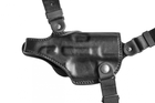Подплечная поясная кожаная кобура A-LINE для ФЕНИКС-Р, CZ82/83 черная (3КУ9) - изображение 5