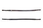 Ремень ружейный кожаный узкий с подкладом A-LINE коричневый (М43) - изображение 3