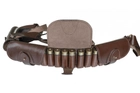 Патронташ поясний для 24 патронів 12/16 калібр A-LINE коричневий (М38) - зображення 3