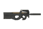 Пистолет пулемет CYMA P90 TR с глушителем CM.060B - изображение 2